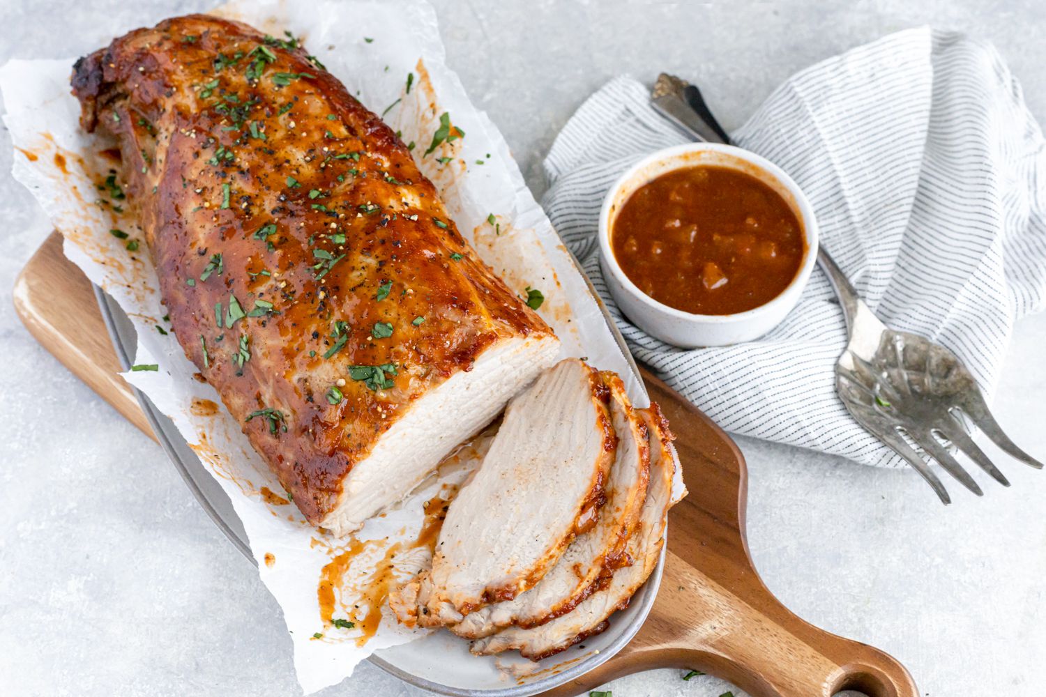 Barbecued Pork Loin