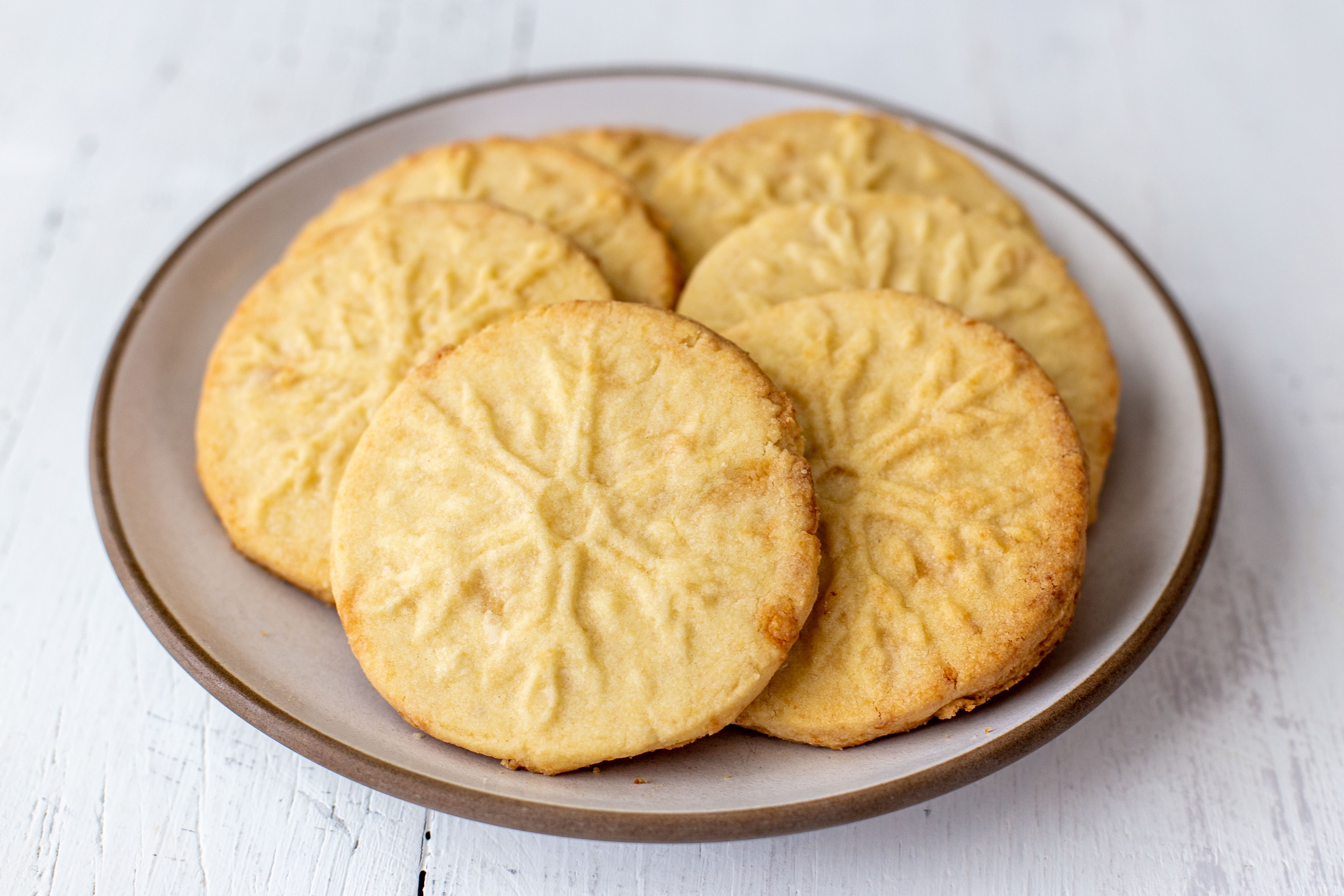 Marzipan Shortbread Cookies