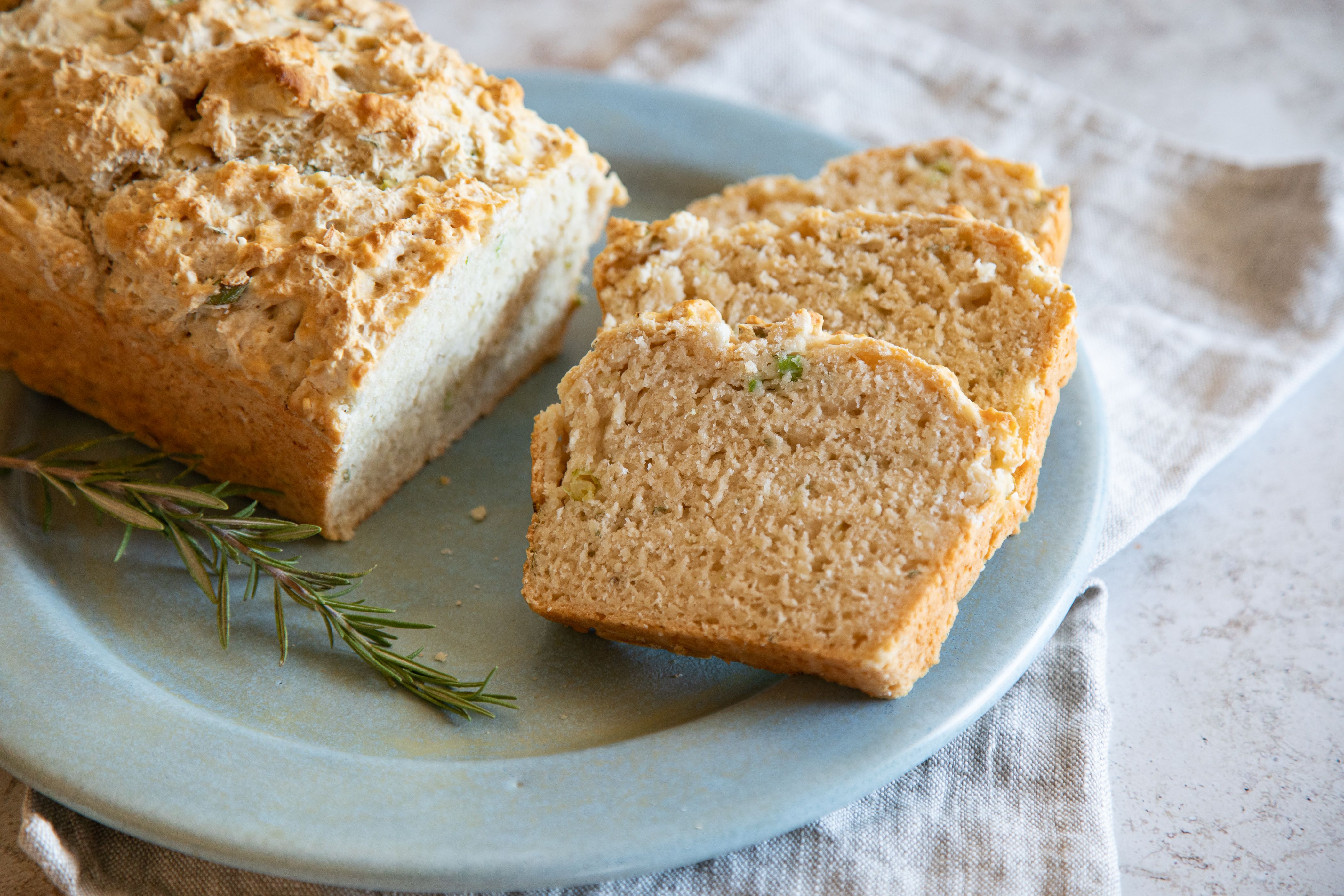 Rosemary Garlic Beer Bread