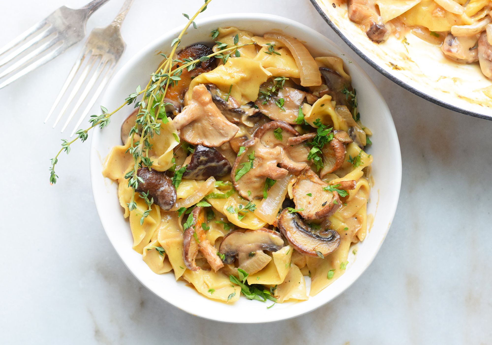 Mushroom Stroganoff