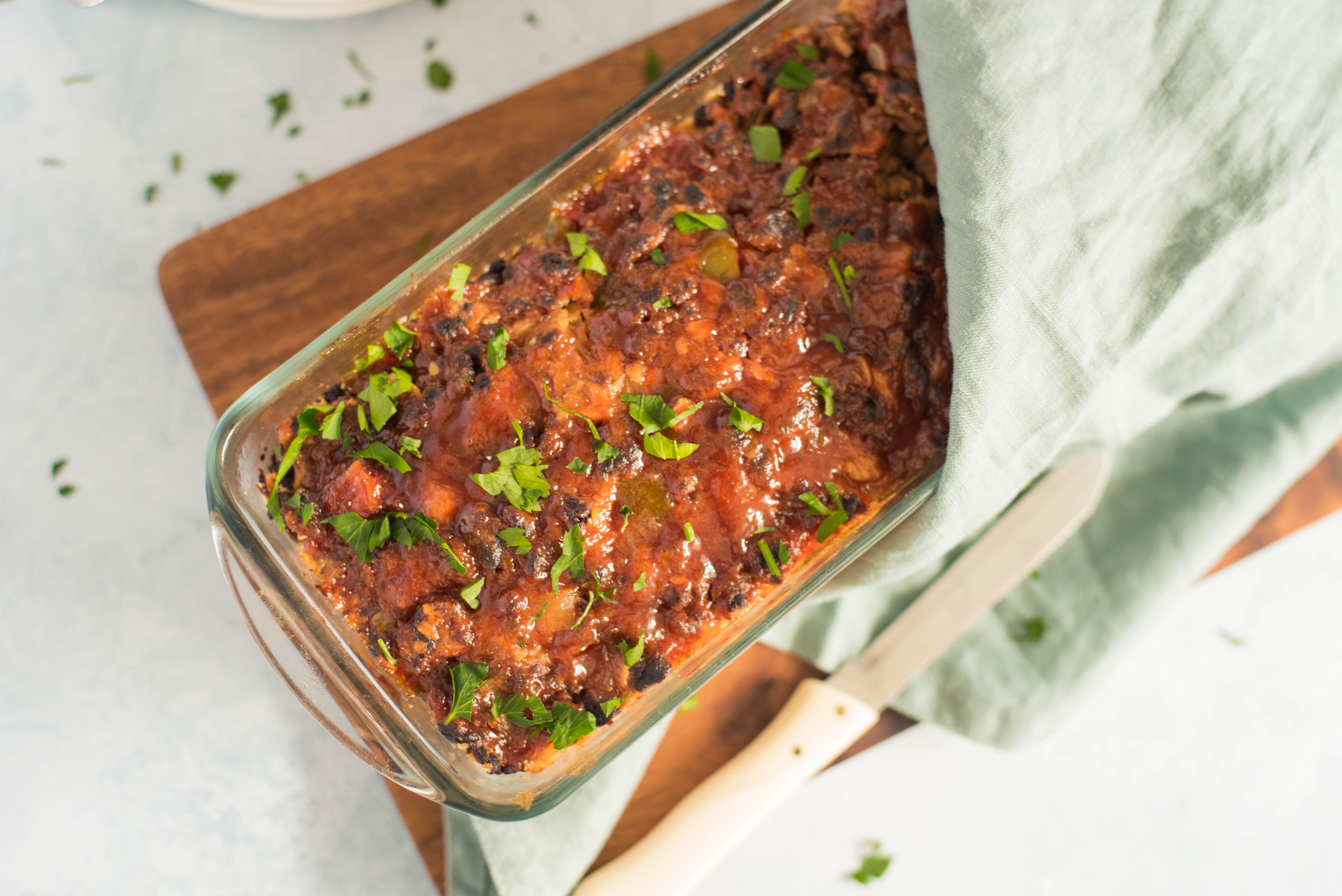 Vegetarian Meatloaf Loaf