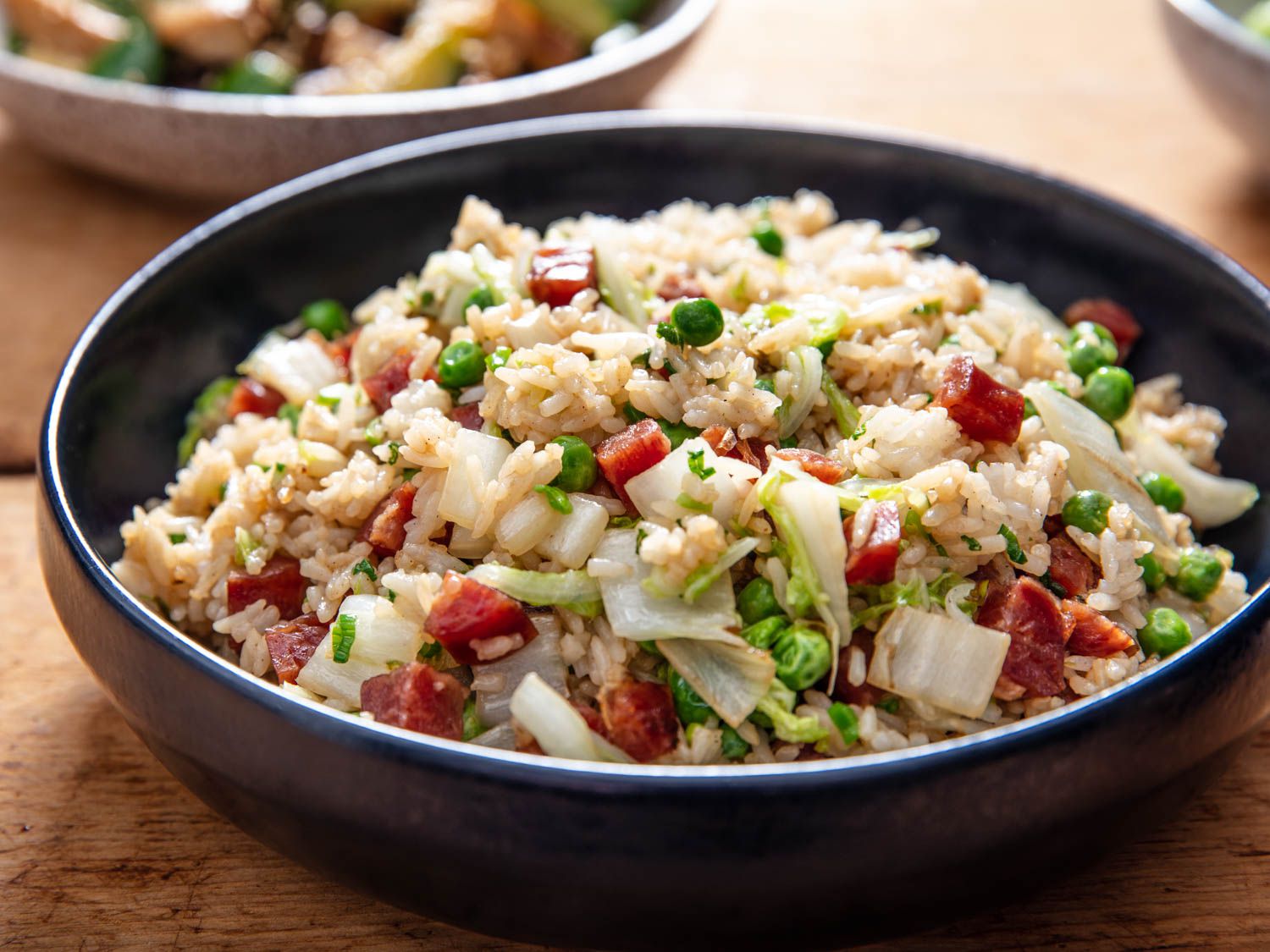 Fried Rice With Chinese Sausage