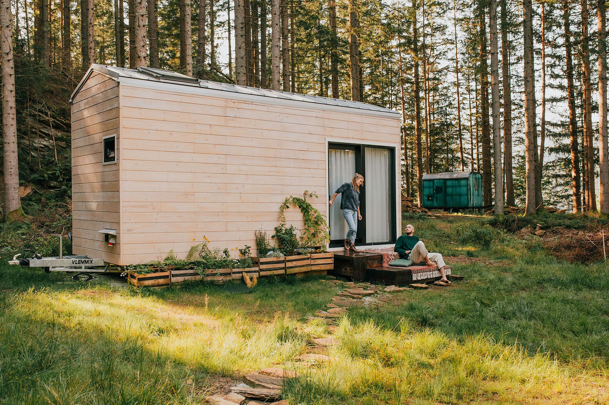 Rentable Minimalist Tiny House in Austria Is for Nature-Lovers