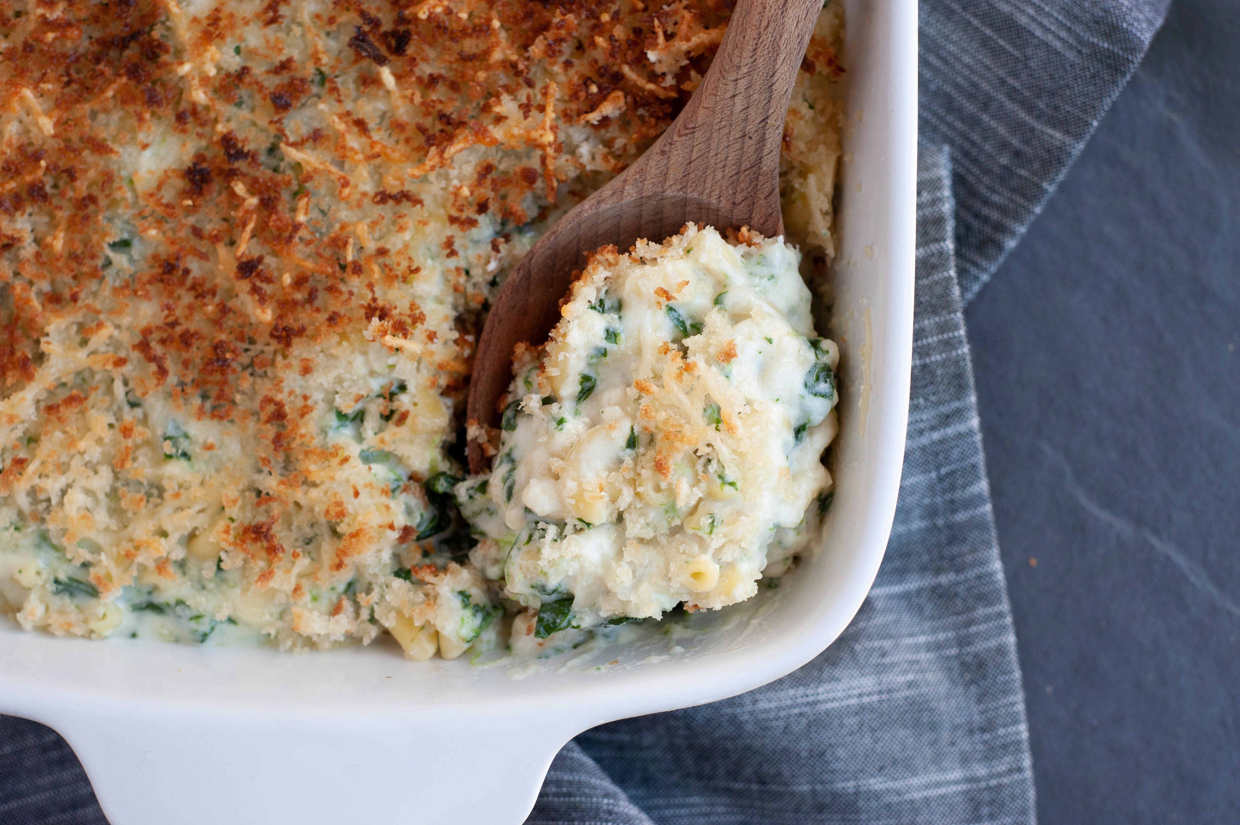 Spinach Mac and Cheese