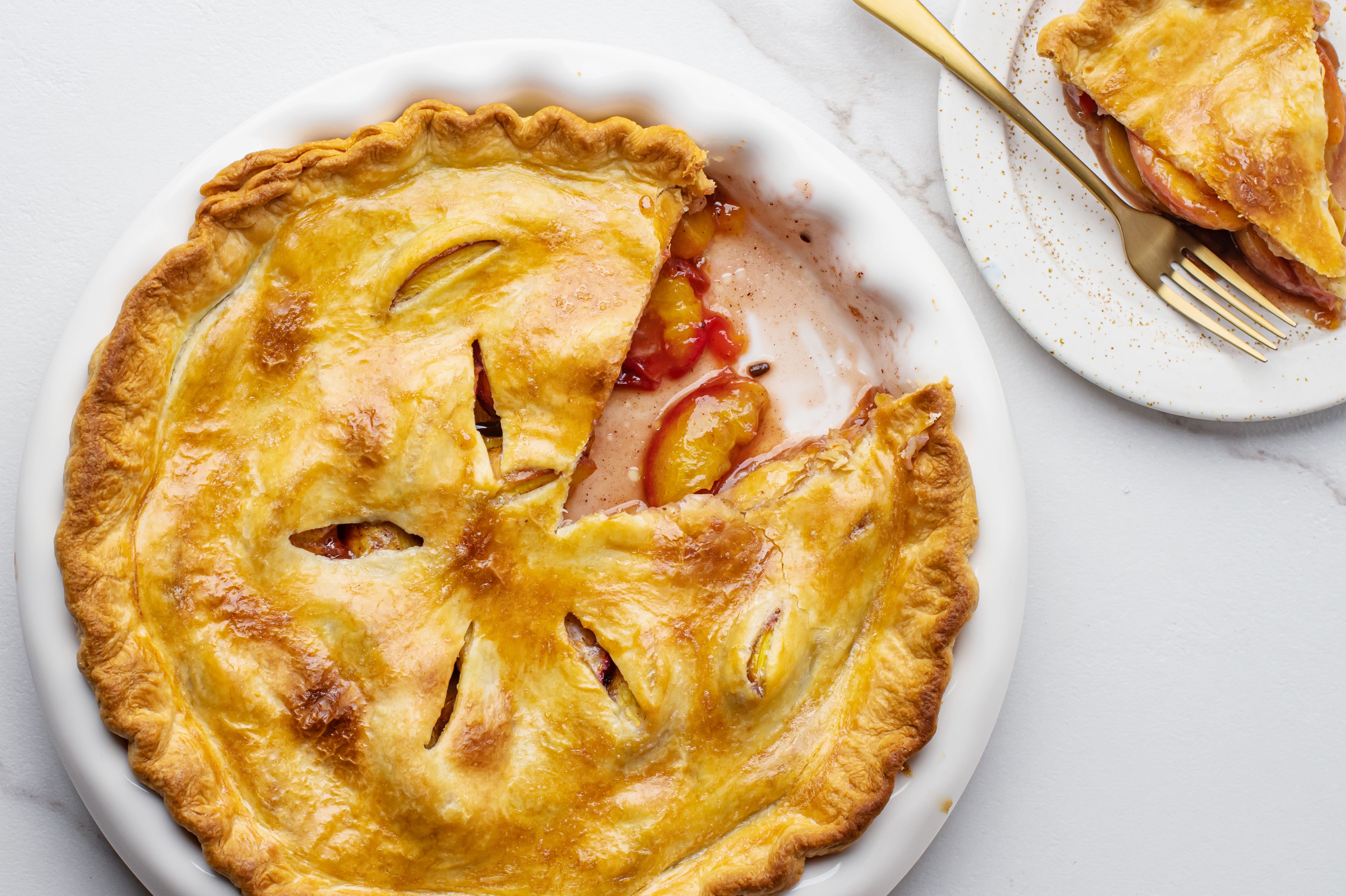 Summer Peach Pie