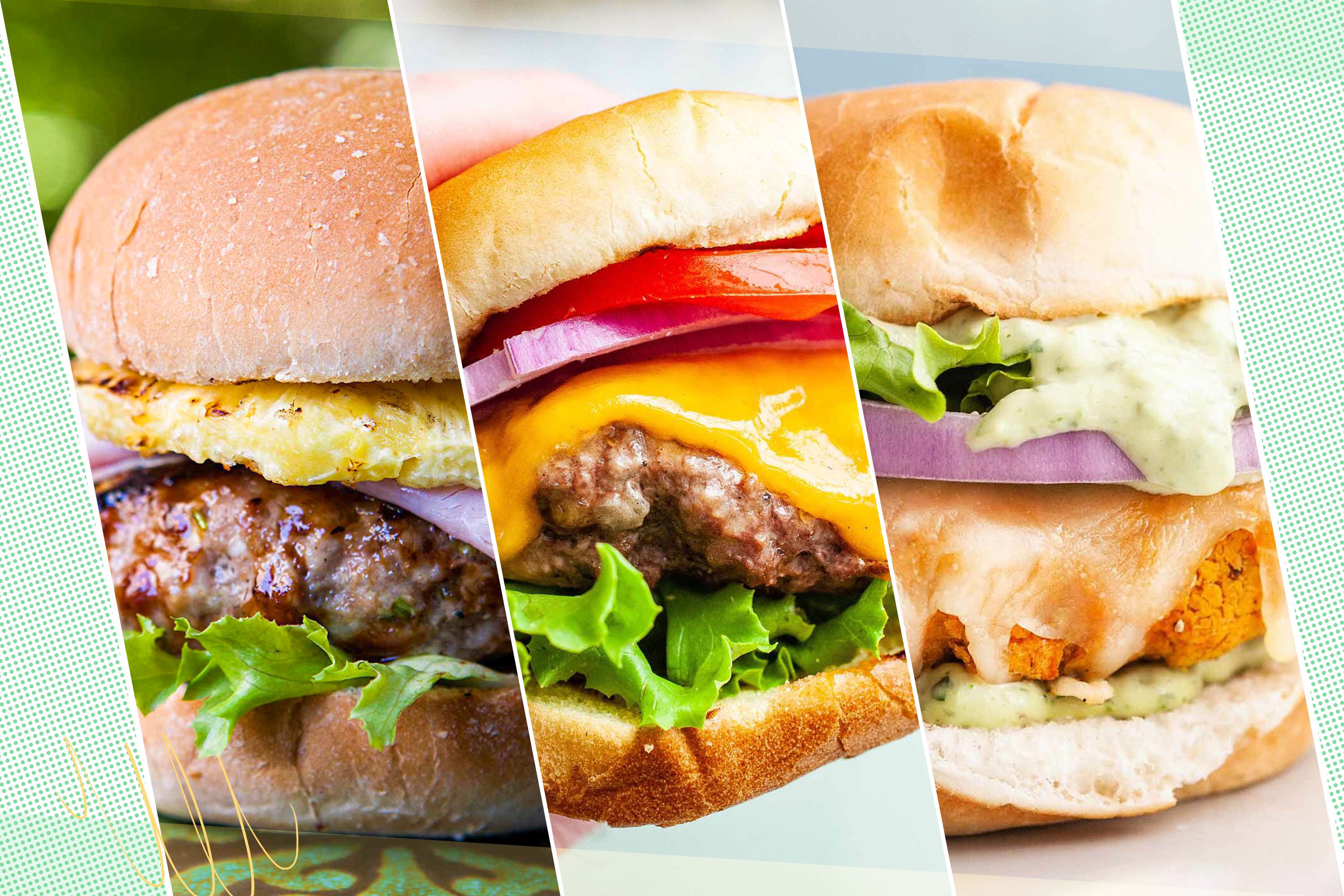 9 Grilled Burgers for the Fourth of July